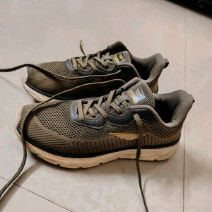 Red Tape Running Shoes Olive Green Good Condition