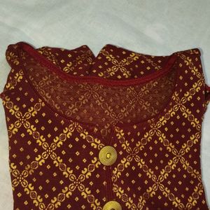 Maroon Blouse