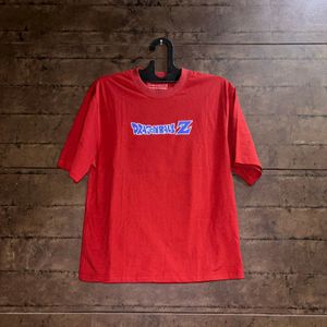 Red Colour Pure Cotton Oversized Tshirt