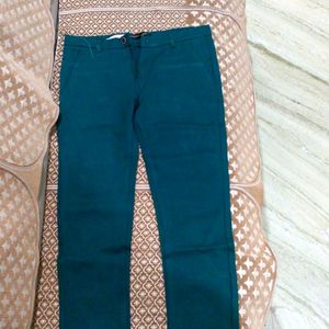 A Dark green Trouser