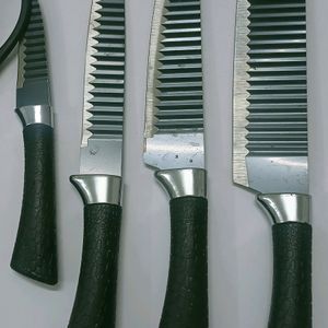 6 Pcs Knife Set