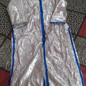 Silver Kurti Set