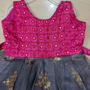 Babygirl Stitched Gown/frock