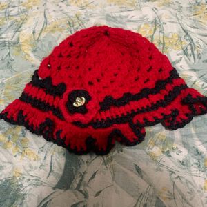 Beautiful Woollen Baby Cap Combo