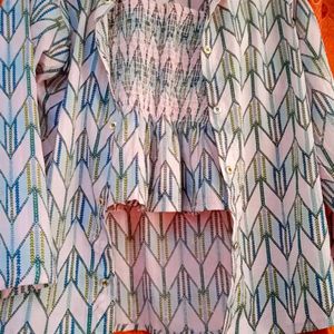 Shirt Pattern Jacket Style Tops