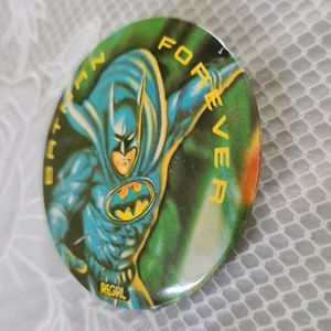 Vintage Barbie Friends Club & Batman Forever Badge