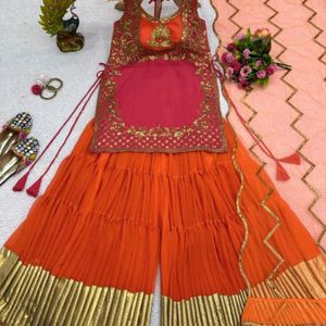 Heavy  Shrara  With Kurti Havy Look Brand New