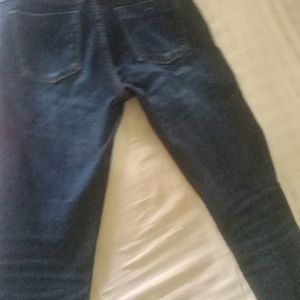 Mom Fit  Dark Blue Jean