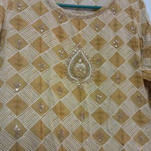 Mulmul Cotton Kurta Set