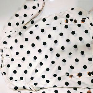 Polka Dot Korean Top