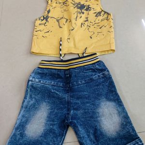 2-4 Year Boy Short And Jacket