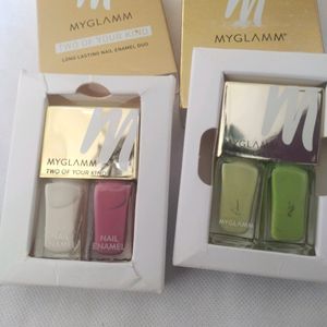 Myglamm Nail Enamel Pack 2