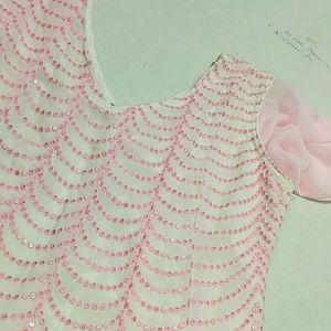 Pink Colour Frock