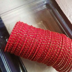 Beautiful Red Bangles