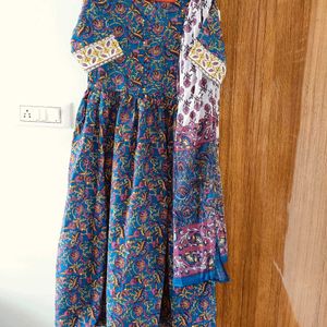 Multi Floral Kurta Set