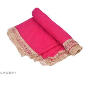 Woman Daily Use Chiffan Dupatta 4 Side Less