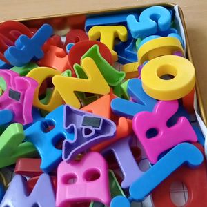 Magnetic Alphabet Capital And Small Letter Numbers