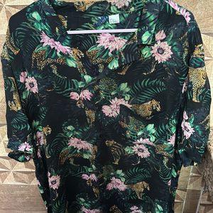 H&M Floral Shirt