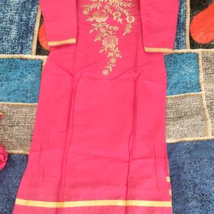 Women Kurta With Lagging