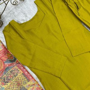 Pant Kurti With Dupatta