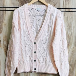 Nude Coloir Soft Wool Cardigan Size-36-38