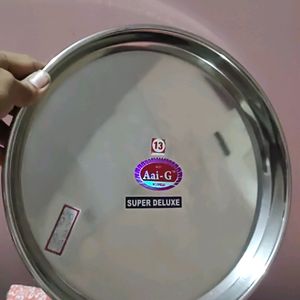 Stainless Steel Dining Plates