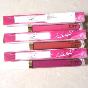 New 3 Lit Liquid Matte Lipsticks