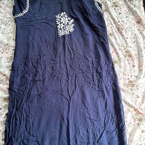 Modal Chickankari Lucknowi Kurti