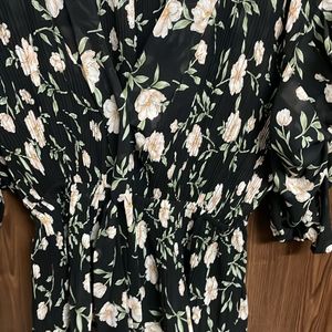 Cape Floral Top