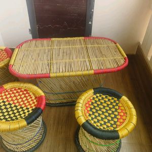 Only Table Handicrafts Wood Bamboo No Bargaining