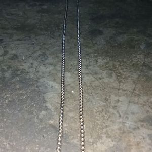 Silver Coated Chain For Men