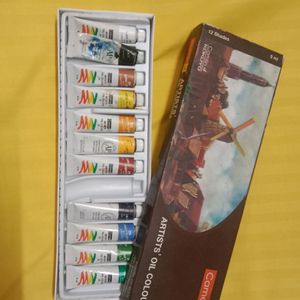 Oil Colors - 12 Shades