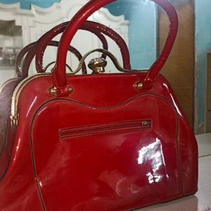 Dark Red Colour Bag, Wedding Purpose.. Next To New