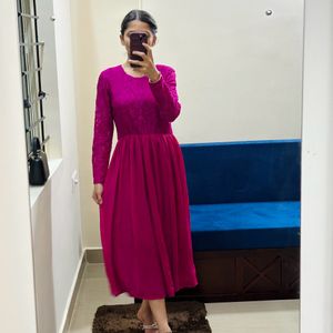 Dress Magenta Size S