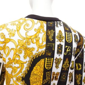 VERSACE mixed archive Barocco print cotton Sweater