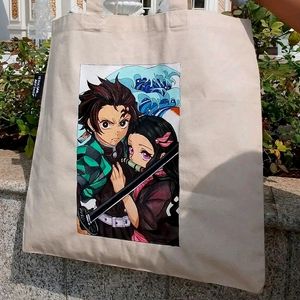 Hand-painted Tote Bag