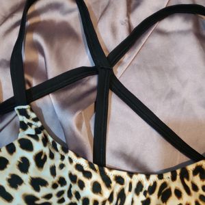 VS animal print fancy bra