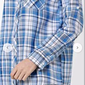 DNMX Checked Shirt With Patch Pocket