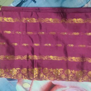 New Kanjivaram Saree With Blouse Piece