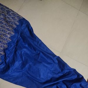 Dress Material With Work And Border