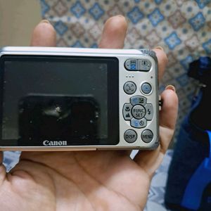 COMBO Of CANON CAMERA, CHARGER AND MICRO SD