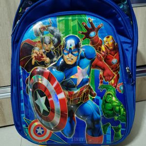 Trolly Backpack For Boys Avengers 18 Inch