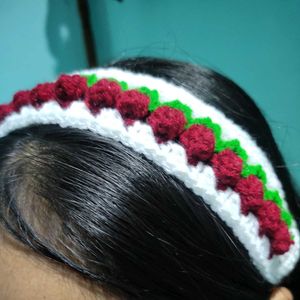 Tulip Crochet Hairband