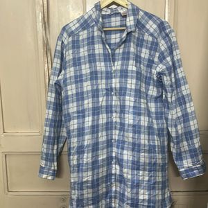 Blue White Check For Women