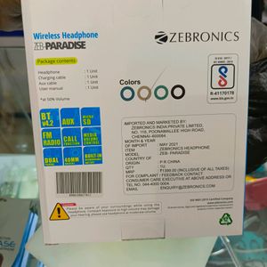 Zebronics Headfone