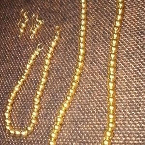 Gold Color Jwellery Set