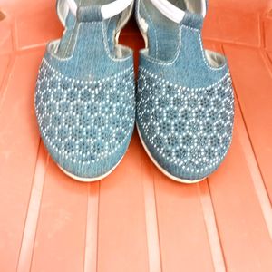 Women Denim Flat