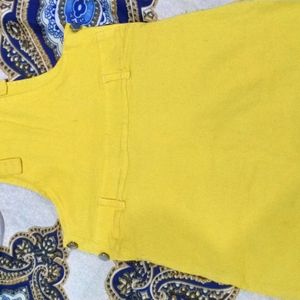 Yellow Korean Bodycon Dress