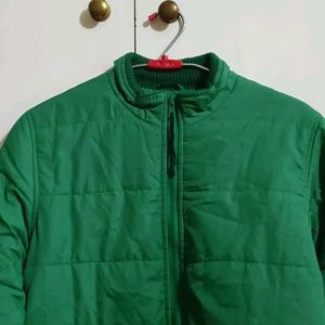 Green Full Sleeves Jacket