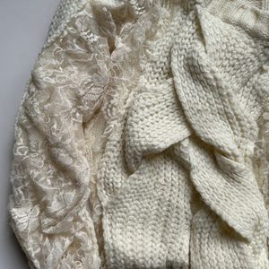 Knit Lace Sweater